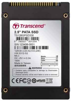 Твердотельный накопитель SSD 2.5 128 Gb Transcend PSD330 Read 120Mb/s Write 75Mb/s MLC (TS128GPSD330)