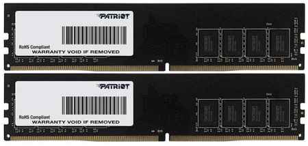 Оперативная память для компьютера 32Gb (2x16Gb) PC4-25600 3200MHz DDR4 DIMM CL22 Patriot Signature LineP SD432G3200K