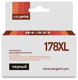 Картридж EasyPrint IH-321 №178XL для HP Deskjet 3070A/Photosmart 5510/6510/7510/C8553/Premium C309c/C410C/Pro B8553/8558, черный, с чипом 2034173284
