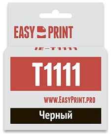 Картридж EasyPrint IE-T1111 для Epson Stylus Photo R270/R290/R390/RX690/TX700, черный, с чипом 2034173791