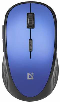 Мышь беспроводная Defender Aero MM-755 6D синий USB + радиоканал 2034174452