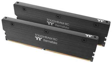 16GB Thermaltake DDR4 4000 DIMM TOUGHRAM RC Black Gaming Memory RA24D408GX2-4000C19A Non-ECC, CL18, 1.35V, Heat Shield, XMP 2.0, For Floe RC 240\\\\36 2034175655