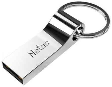 Флеш Диск Netac U275 32Gb, USB2.0, с кольцом, металлическая 2034179122