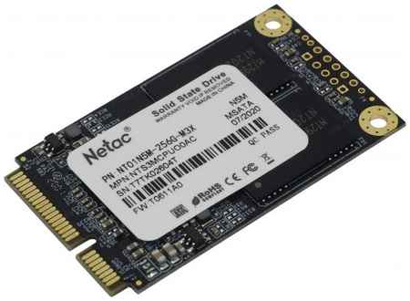 Твердотельный накопитель SSD mSATA 256 Gb Netac N5M Read 540Mb/s Write 490Mb/s 3D MLC (NT01N5M-256G-M3X)