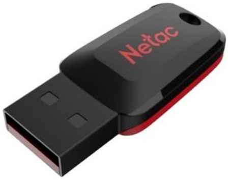 Флеш Диск Netac U197 64Gb, USB2.0, пластиковая, черная 2034179173