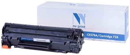 Картридж NV-Print NV-CE278A/NV-728 для HP Canon LaserJet Pro P1566 LaserJet Pro M1536dnf LaserJet Pro P1606dn i-SENSYS MF4580dn i-SENSYS MF4570dn i-SE