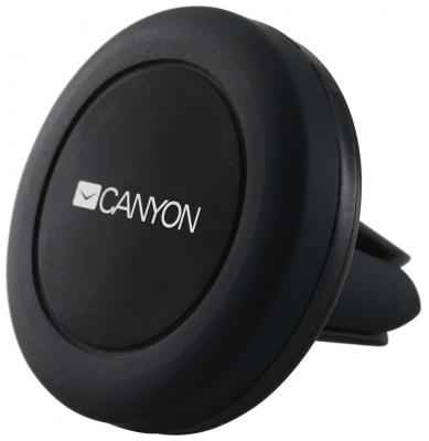 Автомобильный держатель Canyon Car Holder for Smartphones,magnetic suction function ,with 2 plates(rectangle/circle), black 2034182944
