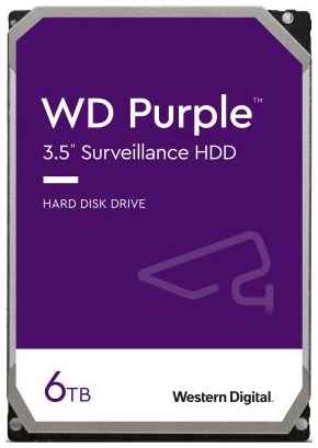 Western Digital Жесткий диск 3.5 6TB WD Purple (WD62PURX) {Serial ATA III, 5400- rpm, 128Mb} 2034191376