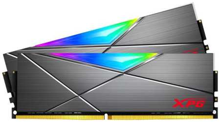 Оперативная память для компьютера 16Gb (2x8Gb) PC4-33000 4133MHz DDR4 DIMM CL19 ADATA XPG Spectrix D50 RGB AX4U41338G19J-DT50 2034192830