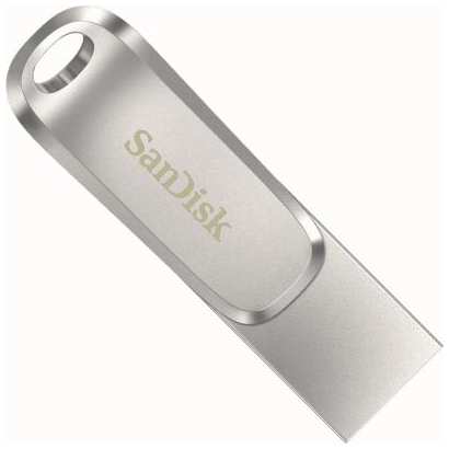 Флешка 256Gb SanDisk Ultra Dual Drive Luxe USB 3.1 USB Type-C серебристый SDDDC4-256G-G46 2034193663