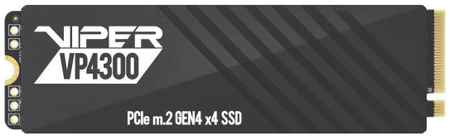 Твердотельный накопитель SSD M.2 2 Tb Patriot Viper Read 7400Mb/s Write 6800Mb/s 3D NAND TLC VP4300-2TBM28H