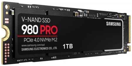 Твердотельный накопитель SSD M.2 1 Tb Samsung 980 PRO Read 7000Mb/s Write 5000Mb/s 3D NAND TLC MZ-V8P1T0BW 2034195185