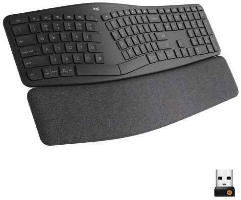 Клавиатура беспроводная Logitech K860 USB + Bluetooth 920-010110