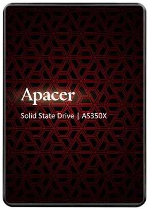 Твердотельный накопитель SSD 2.5 1 Tb Apacer Panther AS350X Read 560Mb/s Write 540Mb/s 3D NAND TLC AP1TBAS350XR-1