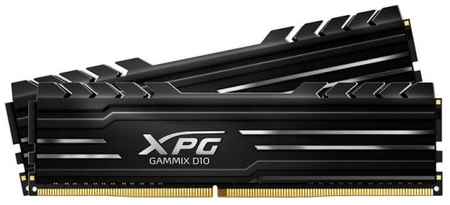 Оперативная память для компьютера 32Gb (2x16Gb) PC4-25600 3200MHz DDR4 DIMM CL16 ADATA XPG GAMMIX D10 Gaming Memory AX4U320016G16A-DB10