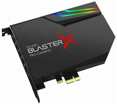 Звуковая карта Creative PCI-E BlasterX AE-5 Plus (BlasterX Acoustic Engine) 5.1 Ret 2034203640