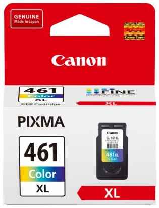 Картридж Canon CL-461XL для Canon PIXMA MG5740 PIXMA MG6840 PIXMA MG7740 300стр Многоцветный 3728C001 2034244234