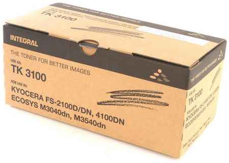 INTEGRAL TK-3100 Картридж для Kyocera FS-2100D/2100DN с чипом, 12 500 к. 12100115(C) 2034244792