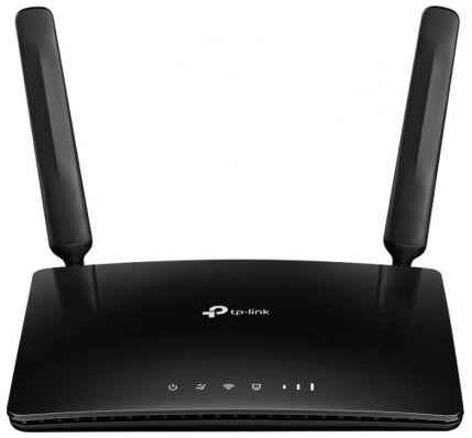 Wi-Fi роутер TP-LINK TL-MR150 802.11bgn 300Mbps 2.4 ГГц 4xLAN Разъем для SIM-карты черный 2034260424