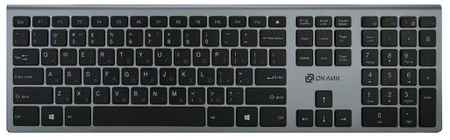 Клавиатура беспроводная Oklick 890S USB серый (WT-1901) 2034287120