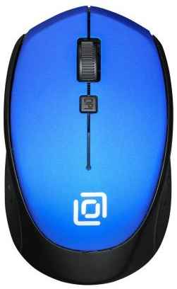 Мышь беспроводная Oklick 488MW синий чёрный USB + радиоканал 2034288181