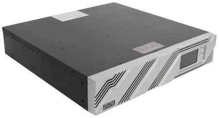 Источник бесперебойного питания Powercom Smart King RT SRT-2000A LCD 1800Вт 2000ВА черный 2034294519