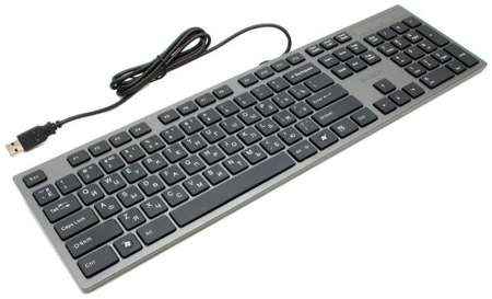 Клавиатура A4TECH KV-300H USB черный серый