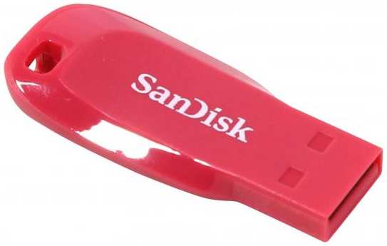 Флешка USB 16Gb SanDisk Cruzer Blade SDCZ50C-016G-B35PE розовый 2034404427