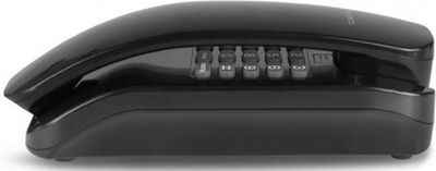 Телефон проводной Texet TX-215 черный 2034405005