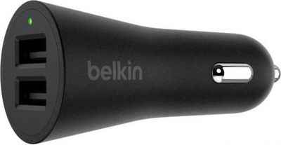 Автомобильное зарядное устройство Belkin F8M930btBLK 2 х USB 2.4А черный