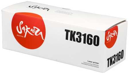 Картридж SAKURA TK3160 для Kyocera Mita ECOSYS p3045dn/ p3050dn/ p3055dn/ p3060dn черный 12500стр 2034417723
