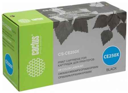 Картридж Cactus CS-CE250XV для HP CLJ CP3525/CM3530 черный 10500стр 2034422654
