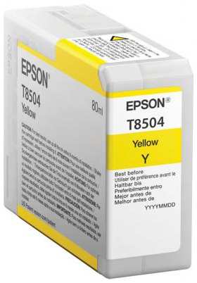 Картридж Epson C13T850400 для Epson SureColor SC-P800 желтый 2034423173