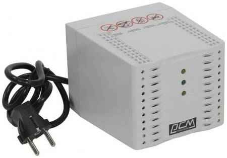 Стабилизатор напряжения Powercom TCA-3000 4 розетки белый 2034430926