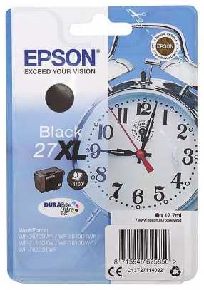 Картридж Epson C13T27114022 для Epson WF7110/7610/7620 черный 1100стр 2034447184