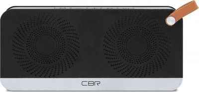 Портативная акустика CBR CMS 147Bt черный/серебристый