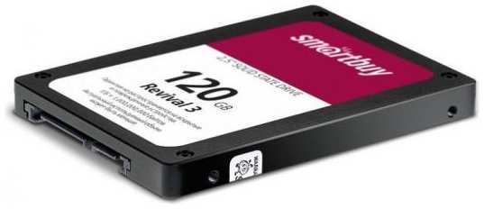 Твердотельный накопитель SSD 2.5 120 Gb Smart Buy Revival 3 SB120GB-RVVL3-25SAT3 Read 550Mb/s Write 380Mb/s TLC 2034459732