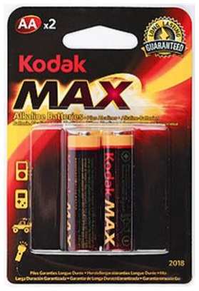 Батарейки KODAK Max LR6-2BL AA 2 шт 2034460358