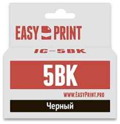 Картридж EasyPrint PGI-5Bk для Canon PIXMA iP4200/iX4000/5000/MP500/600 черный IC-PGI5BK 2034462686
