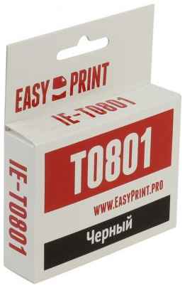 Картридж EasyPrint IE-T0801 C13T0801 для Epson Stylus Photo P50/PX660/PX720WD/PX820FWD черный 2034462813