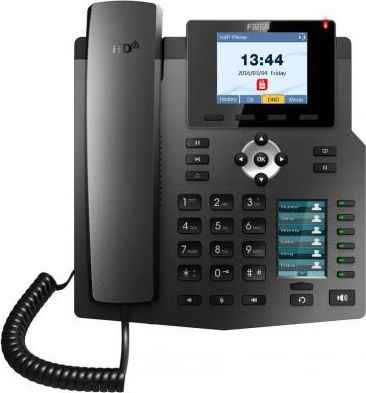 Телефон IP Fanvil X4G 4 линии 2x10/100/1000Mbps цветной LCD PoE 2034470041