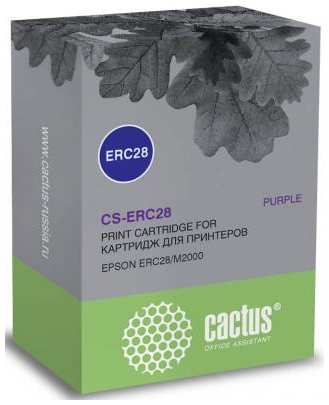 Картридж ленточный Cactus CS-ERC28 для Epson ERC28/M2000 фиолетовый 2034473432