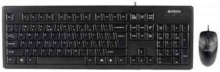 Клавиатура + мышь A4Tech KRS-8372 клав:черный мышь:черный USB 2034475813