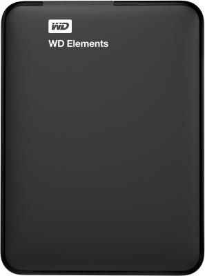Внешний жесткий диск 2.5 4 Tb USB 3.0 Western Digital Elements Portable WDBU6Y0040BBK-WESN черный 2034475882