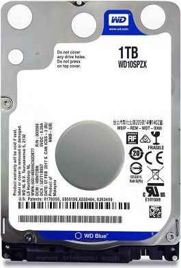 Жесткий диск для ноутбука 2.5″ 1 Tb 5400rpmMb Western Digital WD10SPZX SATA III 6 Gb/s
