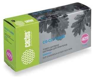 Тонер-картридж Cactus CS-CLT-C409S для принтеров Samsung CLP-310/315; CLX-3170/3175/3175FN, 1000 стр