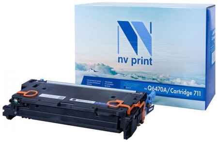 Картридж NV-Print HP Q6470A/Canon 711 6000 стр. для HP LaserJet Color 3505/3600/3800 / Canon LBP-5300/5360 / MF-9130/9170/9220Cdn/9280C