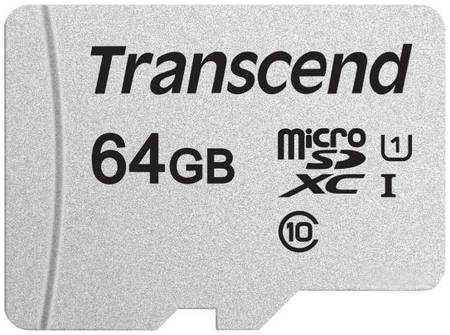 Флеш карта microSDXC 64Gb Class10 Transcend TS64GUSD300S w / o adapter