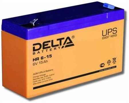 Delta HR 6-15 (15 А\\\\ч, 6 В) свинцово- кислотный аккумулятор 2034609672