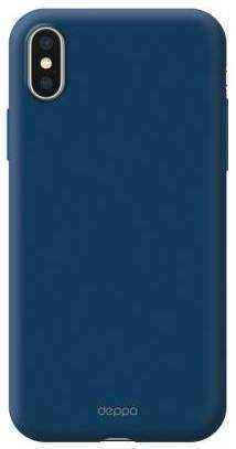 Чехол Deppa Air Case для iPhone X iPhone XS синий 83368